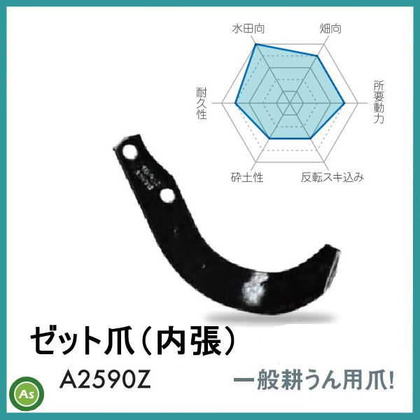 コバシゼット爪